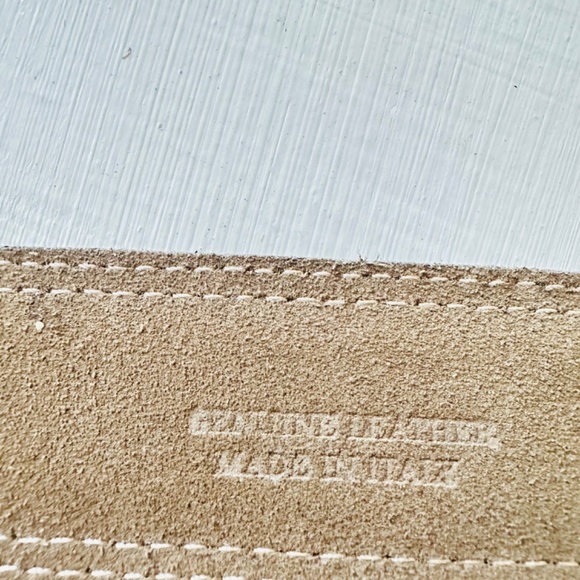 ermenegildo zegna belt leather brown size 40 - Picture 5 of 10